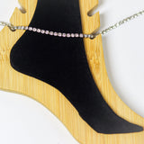 Silver Tennis Chain Anklet