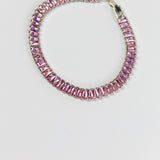 Lustre Link Tennis Chain Bracelet