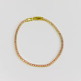 Minimal Tennis Chain Bracelet