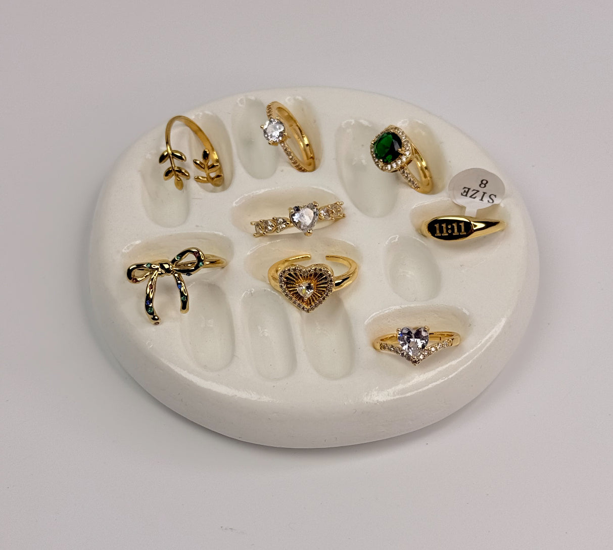 Adorniq every day rings collection.
