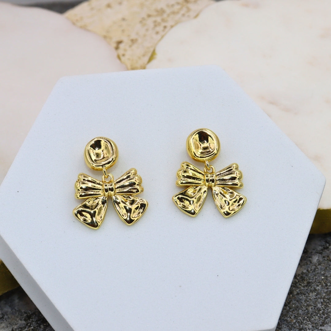 Mini Bow Studs - Adorn-iq
