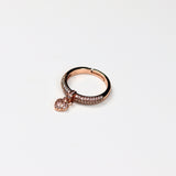Rose Heart Stone Ring - Adorn-iq