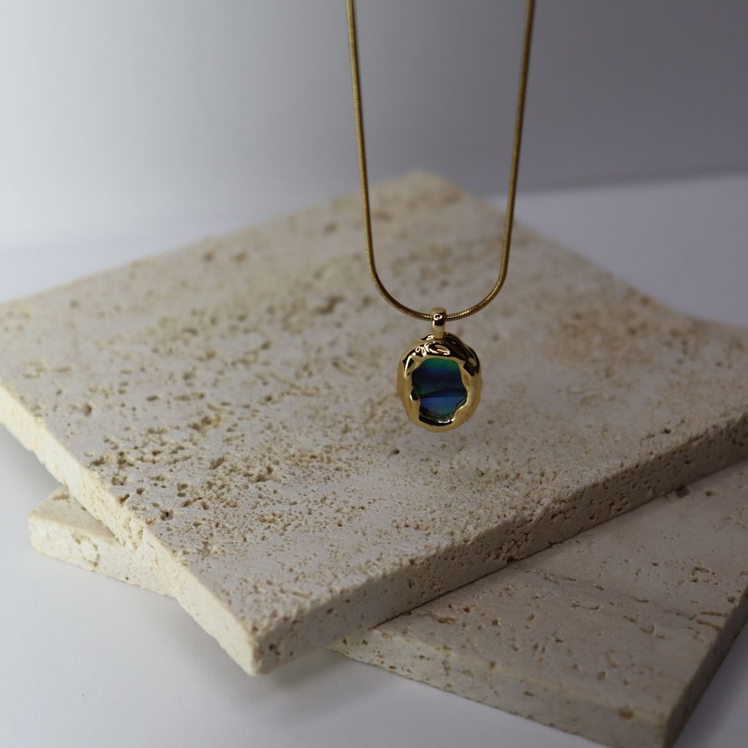 Aqua Green Necklace - Adorn-iq