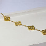 Honey Clover Chain Bracelet - Adorn-iq