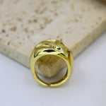 Chunky Gold Ring - Adorn-iq
