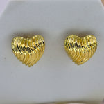 Heart Studs - Adorn-iq