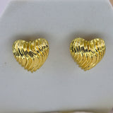 Heart Studs - Adorn-iq