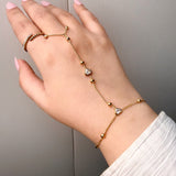 Cushion Heart Hand Chain