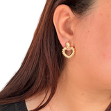Golden Rope Hoops