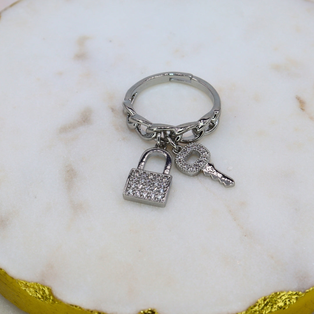 Key lock Ring - Adorn-iq