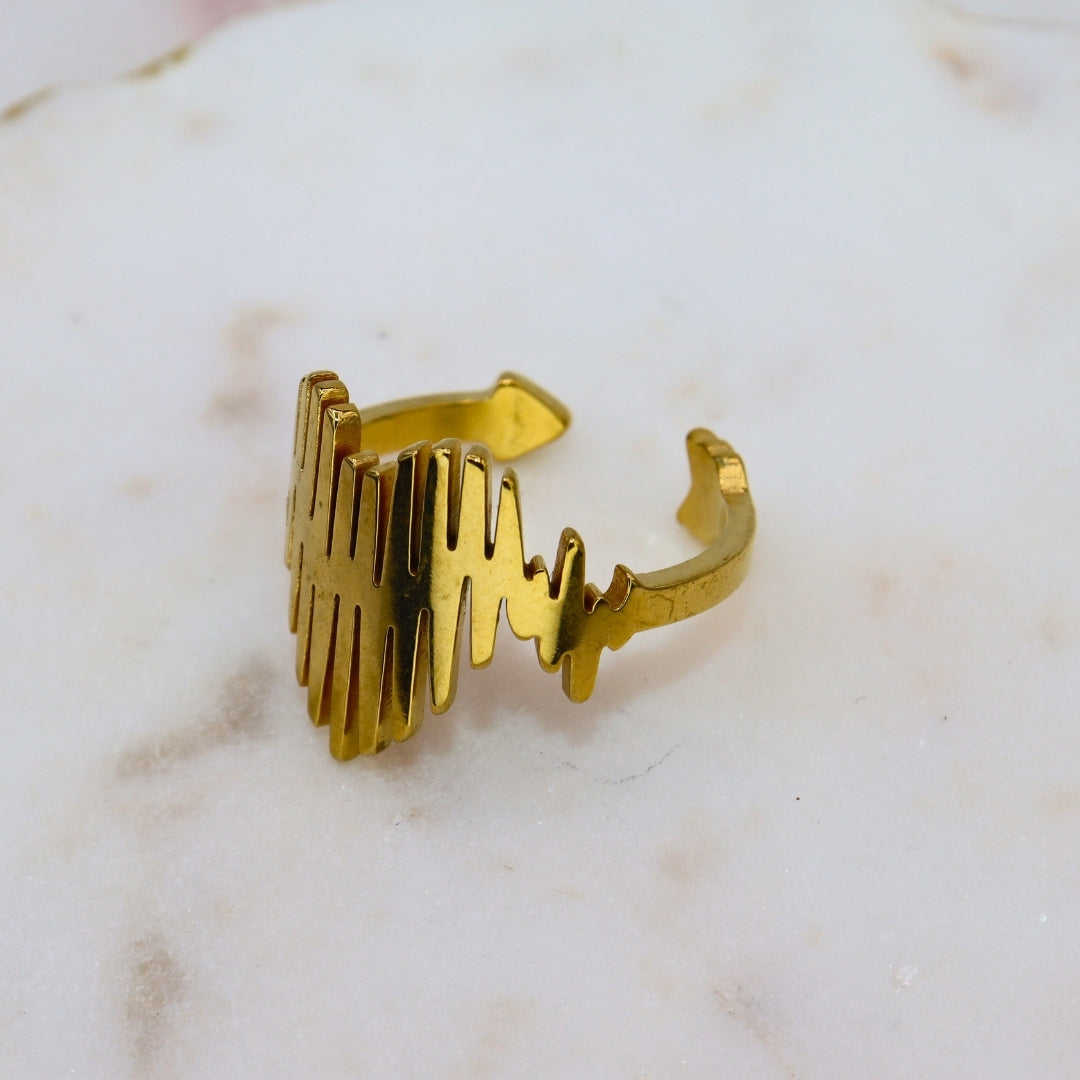 Heart Beat Ring - Adorn-iq