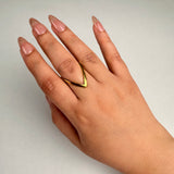 Vera Luxe Gold Ring