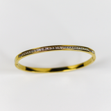 Sparkling Line Bangle Bracelet