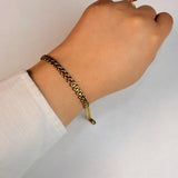 Classic Braid Chain Bracelet