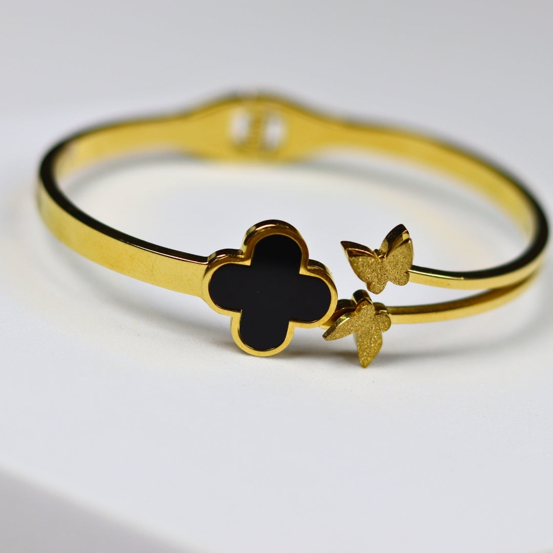 Butterfly Clover Bracelet - Adorn-iq