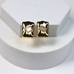 Centre Solitaire Earrings - Adorn-iq