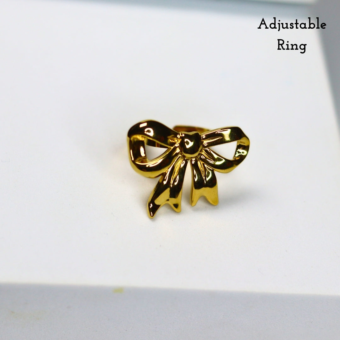 Chunky Bow Cuff Combo Set - Adorn-iq