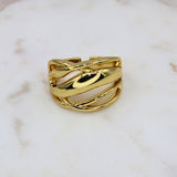 Chunky layer Ring - Adorn-iq