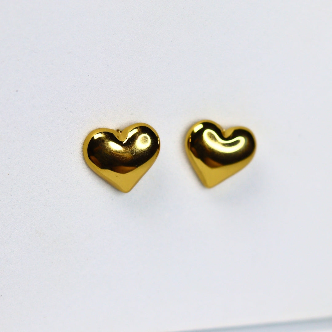 Classic Heart Earrings - Adorn-iq