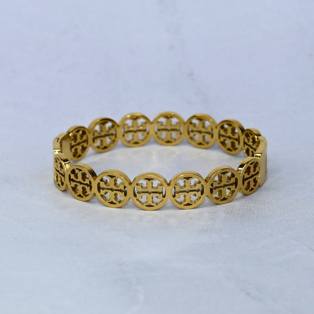 Classic gold Pattern Bracelet – Adorniq Jewellery