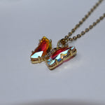 Crystal Butterfly Necklace - Adorn-iq