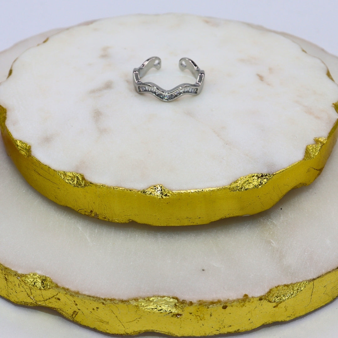 Curvy Stack Ring - Adorn-iq
