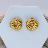 Cushion Stud Earrings - Adorn-iq