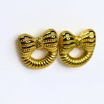 Damroo Bow Earrings - Adorn-iq