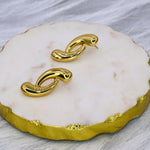 Double C Shape Stud Earrings - Adorn-iq