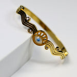 Evil Eye Wave Bracelet - Adorn-iq