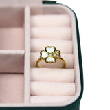 Floral Mother Pearl Ring - Adorn-iq
