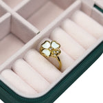 Floral Mother Pearl Ring - Adorn-iq