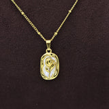 Gold Flower Combo set - Adorn-iq