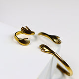 Gold Hug Combo Set - Adorn-iq
