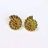 Golden Conch Earrings - Adorn-iq