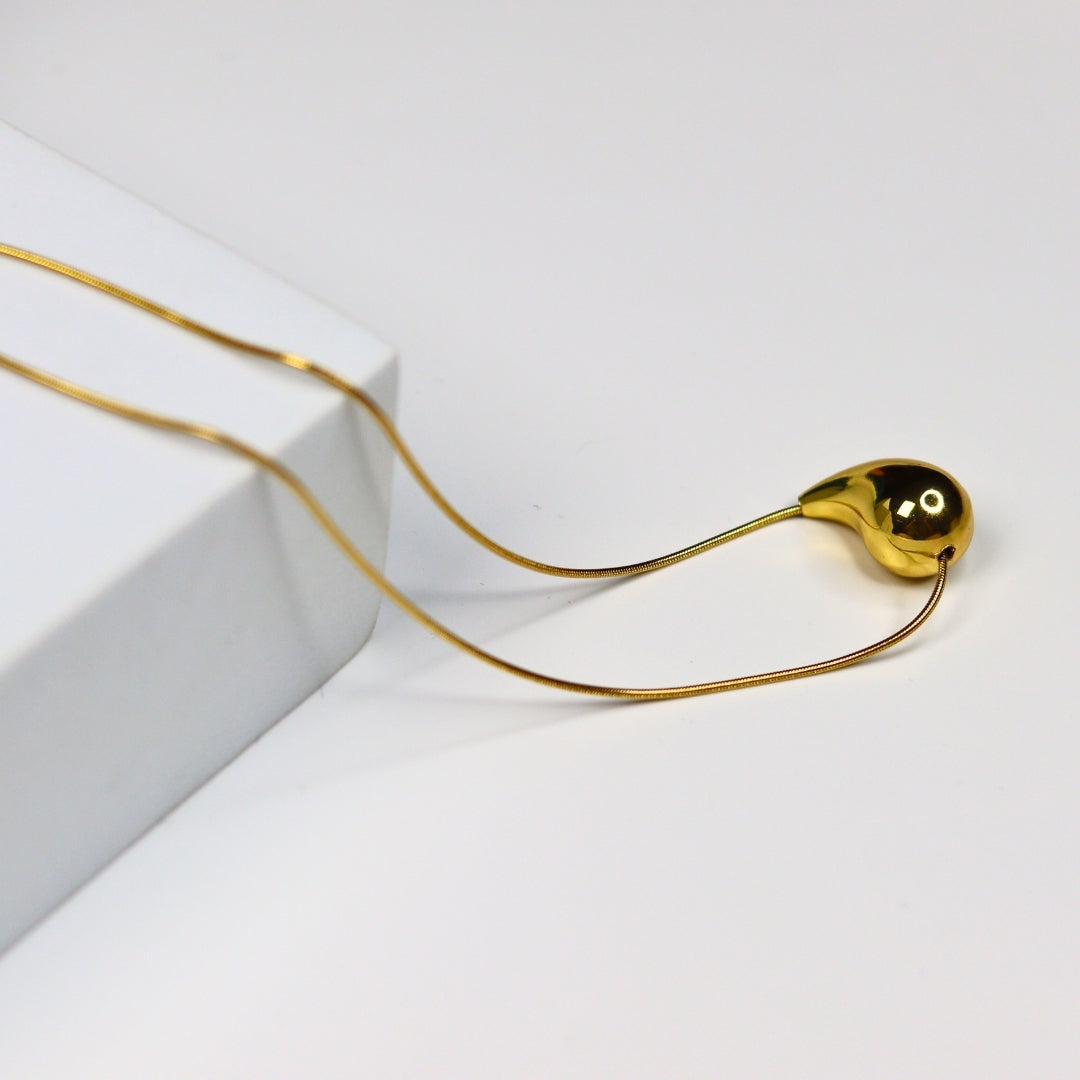 Golden Glazed Necklace - Adorn-iq