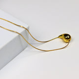 Golden Glazed Necklace - Adorn-iq