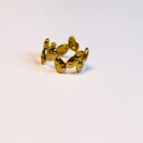 Golden Pebble Ring