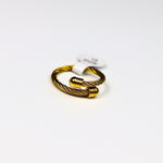 Gold Rope Ring - Adorn-iq