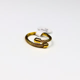 Gold Rope Ring - Adorn-iq