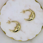 Half Moon Earrings - Adorn-iq