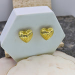 Heart Studs - Adorn-iq
