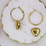 Heart hoops 2 in 1 - Adorn-iq
