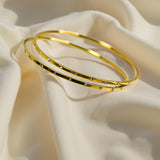 Glintline Bangle Set