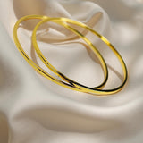 Classic plain Bangle Set
