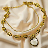 Aureate Love Dual Chain Bracelet