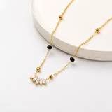 Noir Petal Mangalsutra