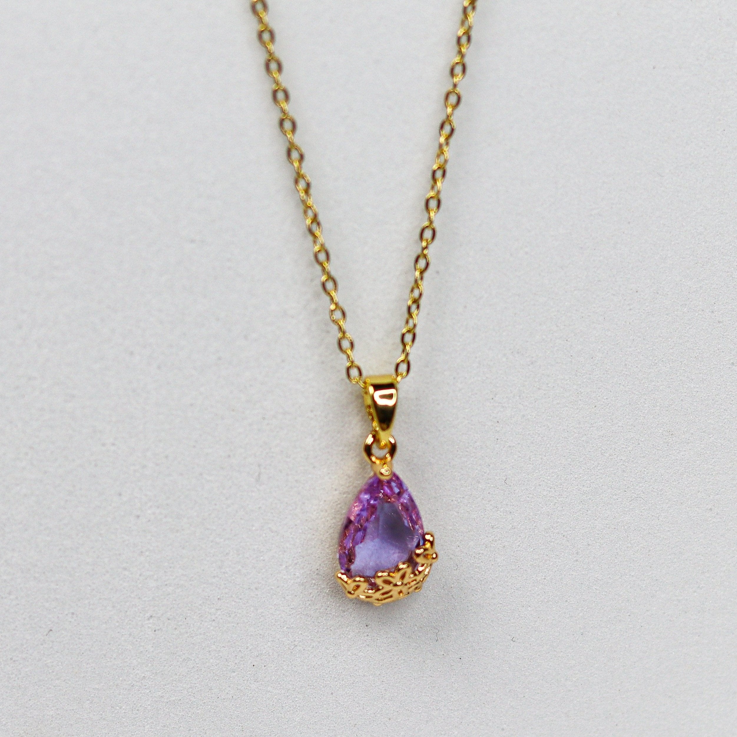 Crystal Drop Necklace - Adorn-iq