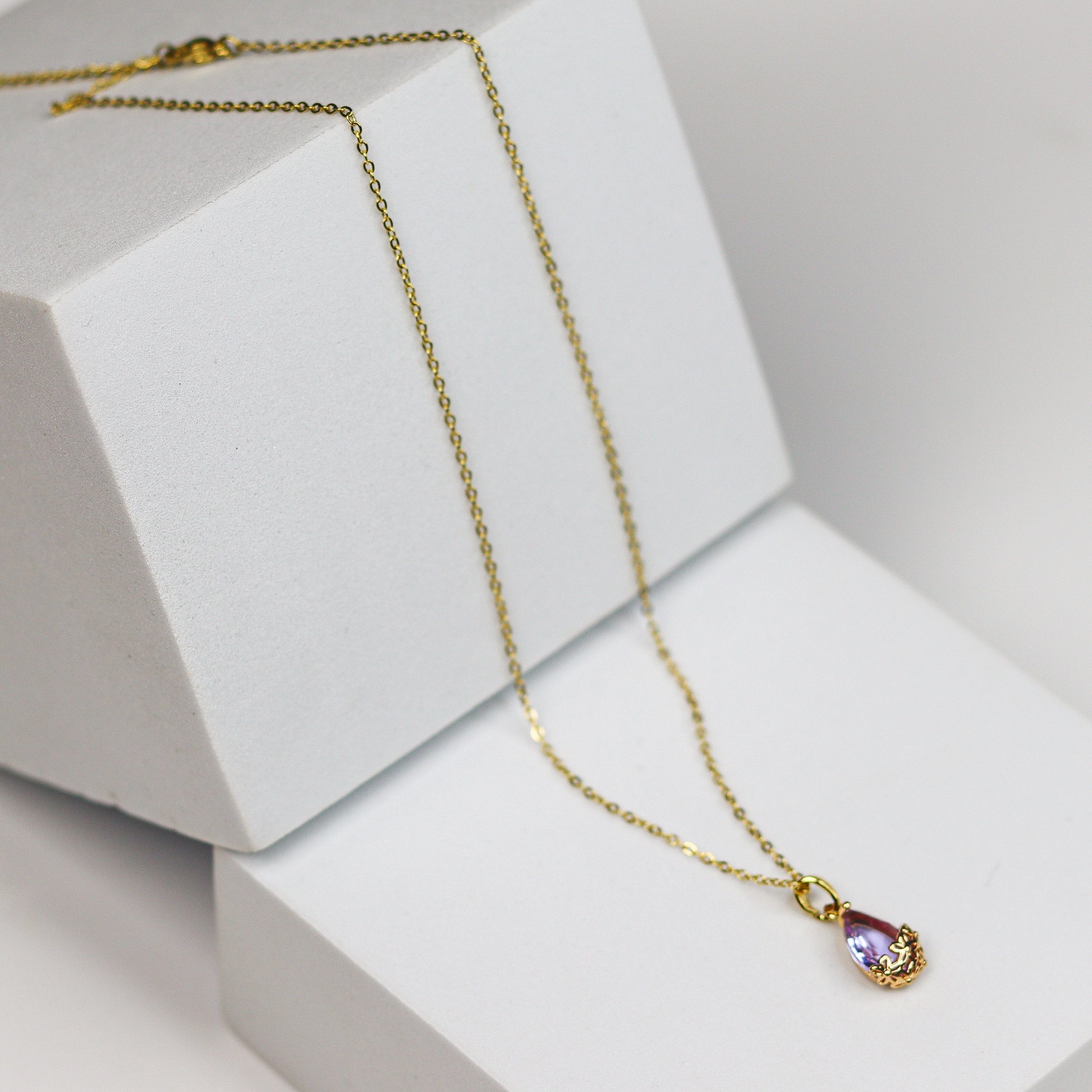 Crystal Drop Necklace - Adorn-iq