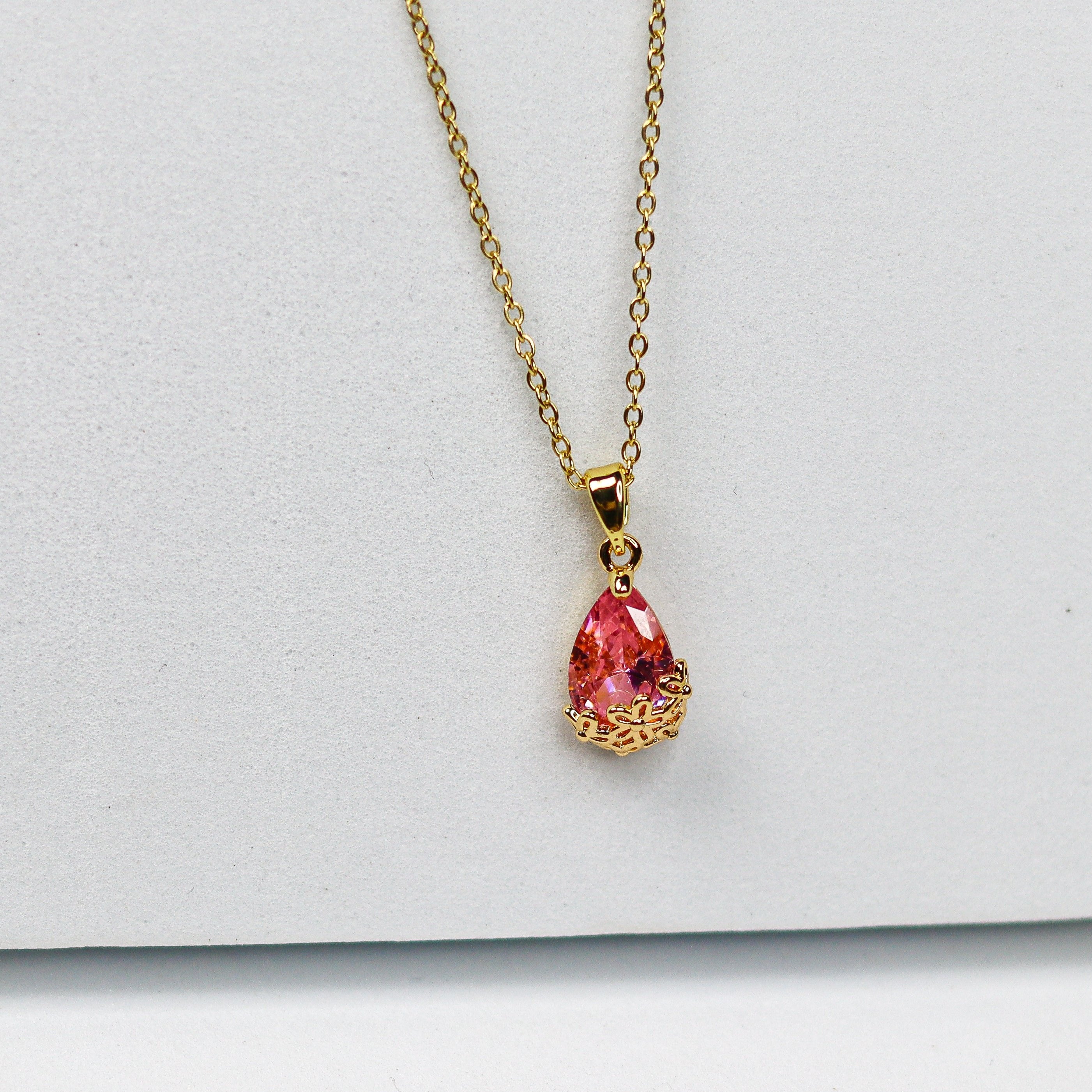 Crystal Drop Necklace - Adorn-iq